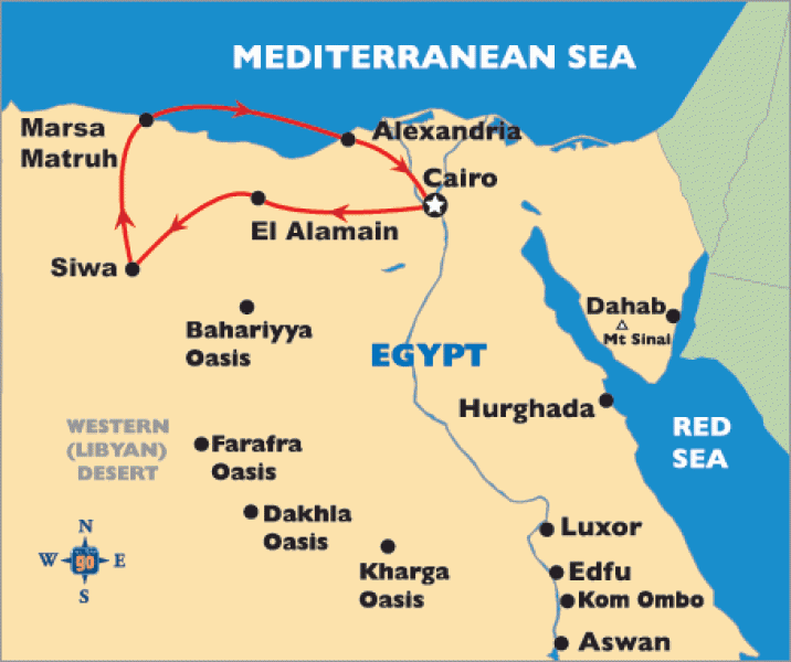 alexandria egypt map